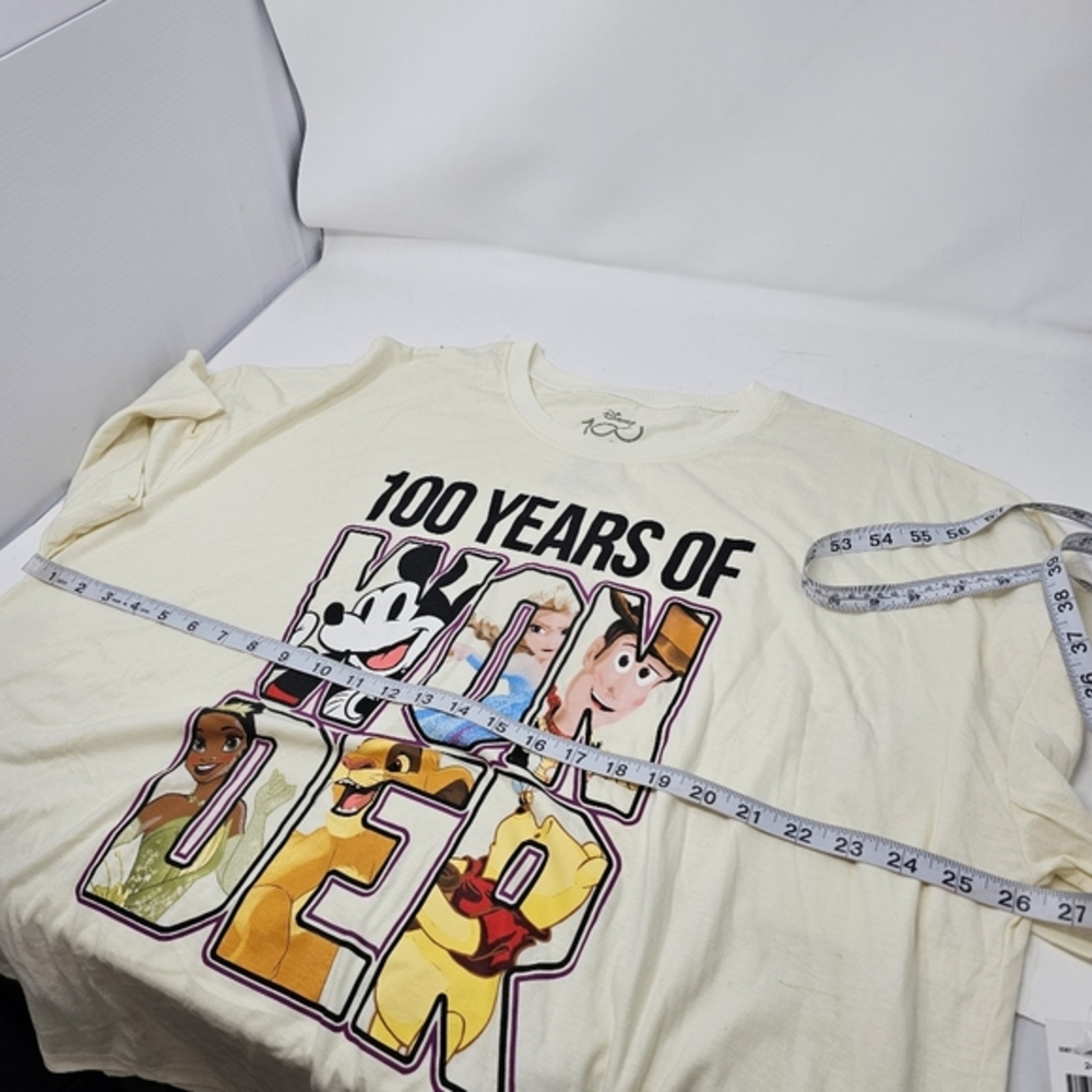 Disney Pixar Characters 100 Years of Wonder Graphic S/S T-Shirt Size 3XL NWT. - Picture 6 of 8